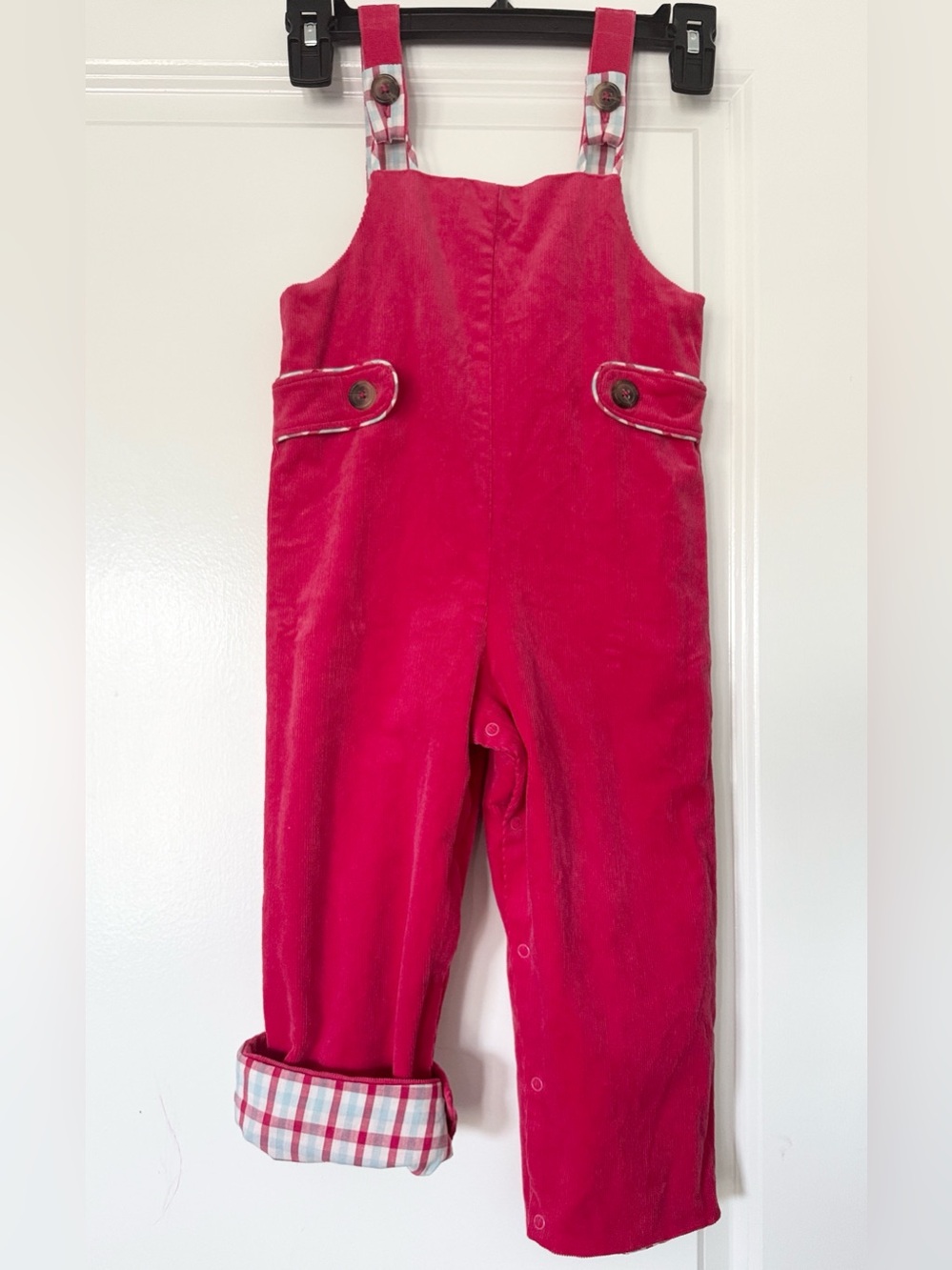 TBBC Ivy League Longall (Corduroy) - Raleigh Raspberry with Chandler Check 4T